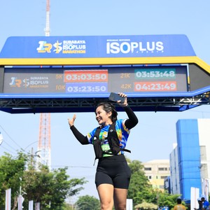 Race photo from SURABAYA ISOPLUS MARATHON 2026