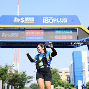 Race photo from SURABAYA ISOPLUS MARATHON 2026