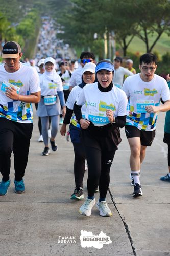 Race photo from Taman Budaya x BOGORUN 2025