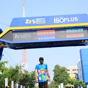 Race photo from SURABAYA ISOPLUS MARATHON 2026
