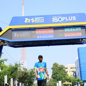 Race photo from SURABAYA ISOPLUS MARATHON 2026