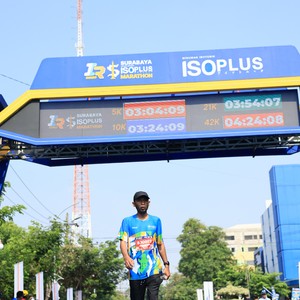 Race photo from SURABAYA ISOPLUS MARATHON 2026