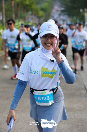 Race photo from Taman Budaya x BOGORUN 2025