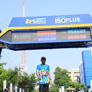 Race photo from SURABAYA ISOPLUS MARATHON 2026