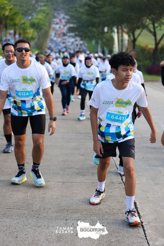 Race photo from Taman Budaya x BOGORUN 2025