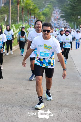 Race photo from Taman Budaya x BOGORUN 2025