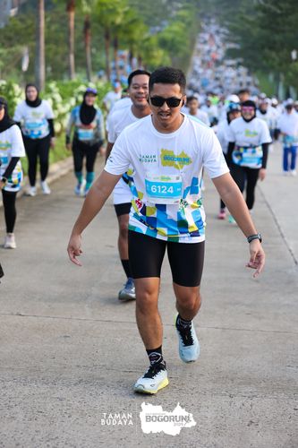 Race photo from Taman Budaya x BOGORUN 2025