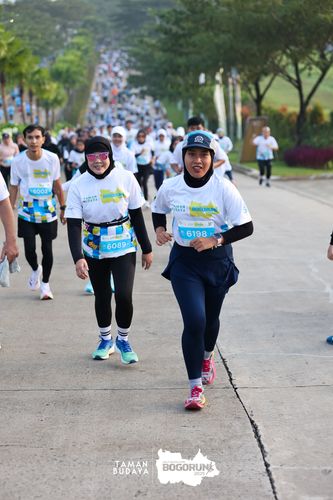 Race photo from Taman Budaya x BOGORUN 2025