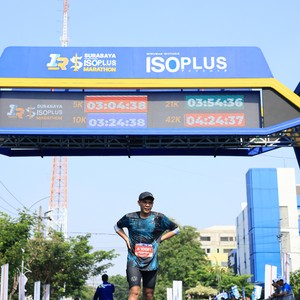 Race photo from SURABAYA ISOPLUS MARATHON 2026