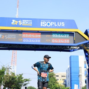 Race photo from SURABAYA ISOPLUS MARATHON 2026