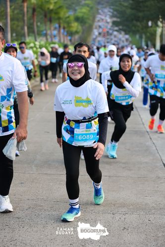 Race photo from Taman Budaya x BOGORUN 2025