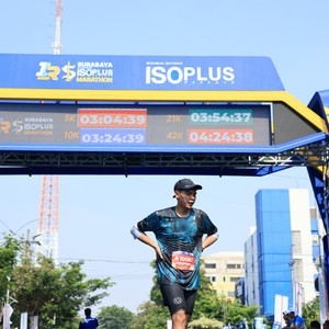 Race photo from SURABAYA ISOPLUS MARATHON 2026