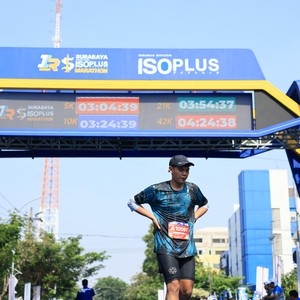 Race photo from SURABAYA ISOPLUS MARATHON 2026