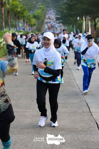 Race photo from Taman Budaya x BOGORUN 2025