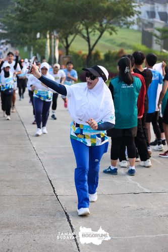 Race photo from Taman Budaya x BOGORUN 2025