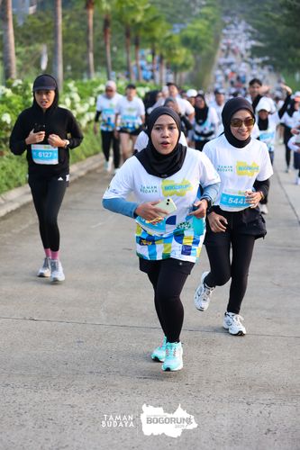Race photo from Taman Budaya x BOGORUN 2025