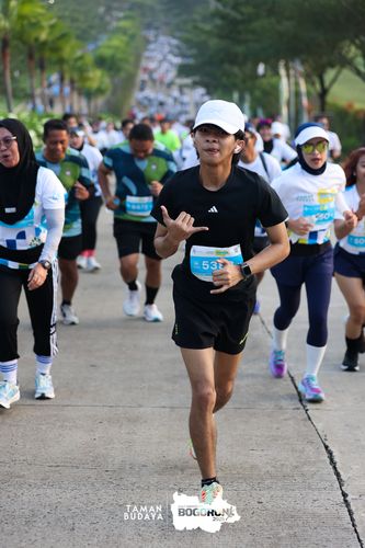 Race photo from Taman Budaya x BOGORUN 2025