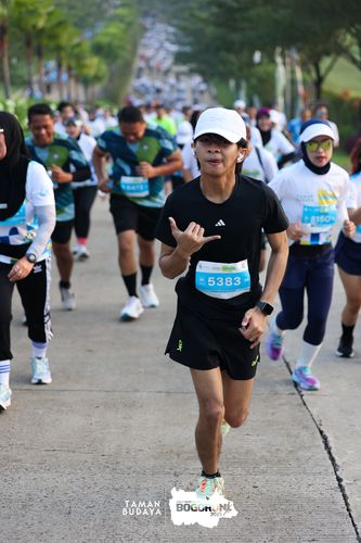 Race photo from Taman Budaya x BOGORUN 2025