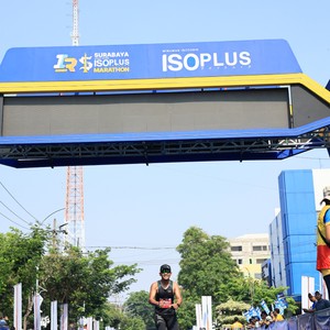 Race photo from SURABAYA ISOPLUS MARATHON 2026