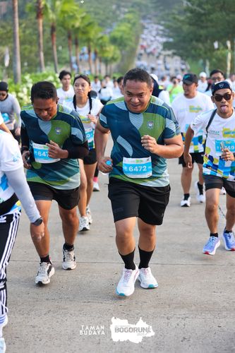 Race photo from Taman Budaya x BOGORUN 2025