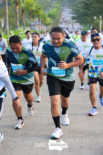 Race photo from Taman Budaya x BOGORUN 2025