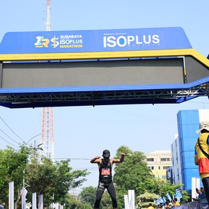 Race photo from SURABAYA ISOPLUS MARATHON 2026