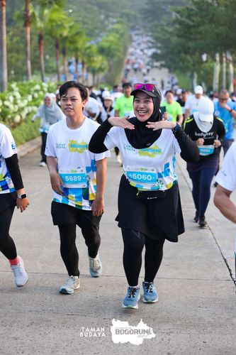 Race photo from Taman Budaya x BOGORUN 2025