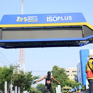 Race photo from SURABAYA ISOPLUS MARATHON 2026