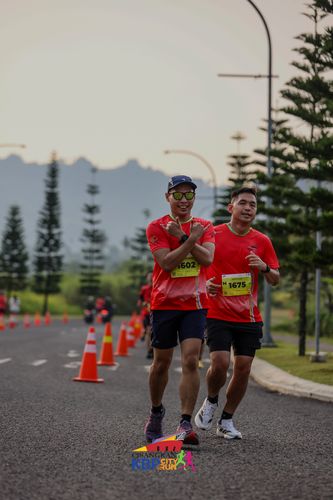 Race photo from CISANGKAN KBP CITY RUN 2025