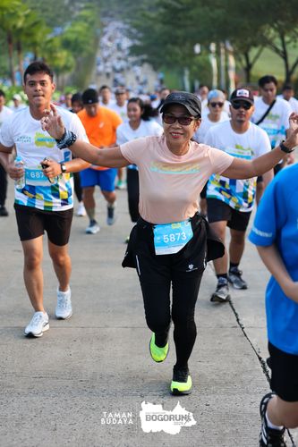 Race photo from Taman Budaya x BOGORUN 2025