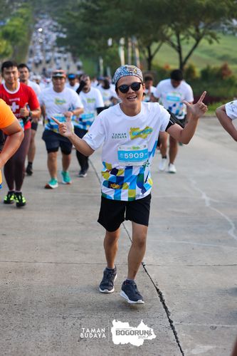 Race photo from Taman Budaya x BOGORUN 2025