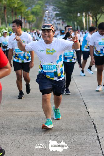 Race photo from Taman Budaya x BOGORUN 2025