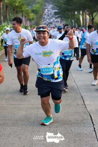 Race photo from Taman Budaya x BOGORUN 2025