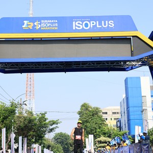Race photo from SURABAYA ISOPLUS MARATHON 2026
