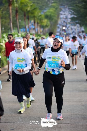 Race photo from Taman Budaya x BOGORUN 2025