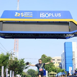 Race photo from SURABAYA ISOPLUS MARATHON 2026