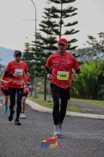Race photo from CISANGKAN KBP CITY RUN 2025