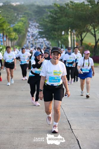 Race photo from Taman Budaya x BOGORUN 2025