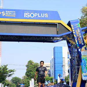 Race photo from SURABAYA ISOPLUS MARATHON 2026