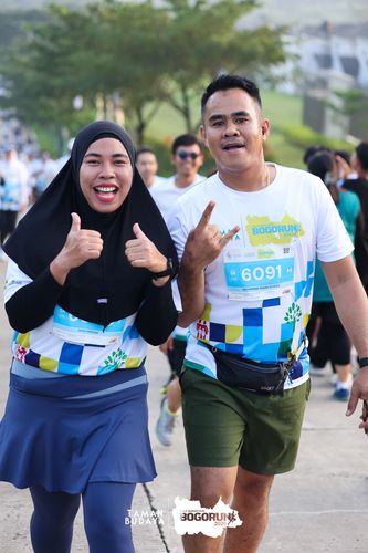 Race photo from Taman Budaya x BOGORUN 2025
