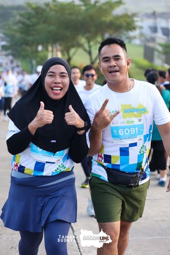 Race photo from Taman Budaya x BOGORUN 2025