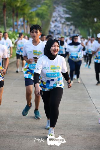 Race photo from Taman Budaya x BOGORUN 2025