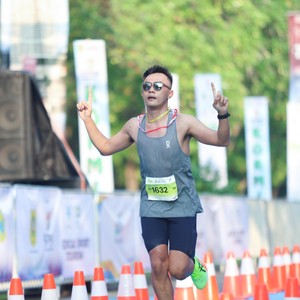 Race photo from BOGORUN 2026