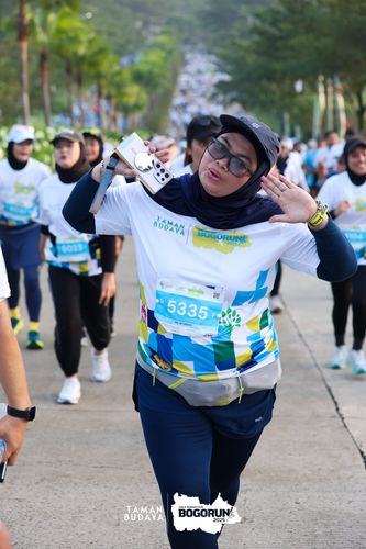 Race photo from Taman Budaya x BOGORUN 2025