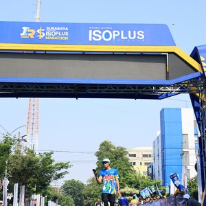 Race photo from SURABAYA ISOPLUS MARATHON 2026