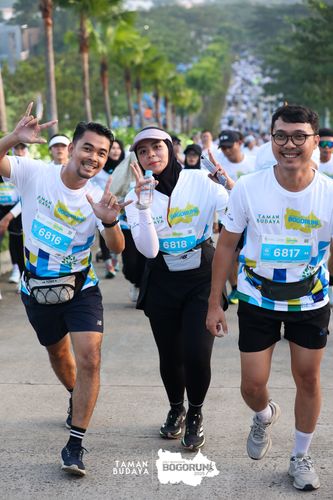 Race photo from Taman Budaya x BOGORUN 2025