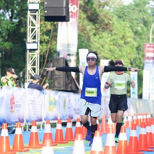 Race photo from BOGORUN 2026