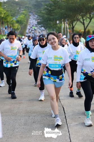 Race photo from Taman Budaya x BOGORUN 2025