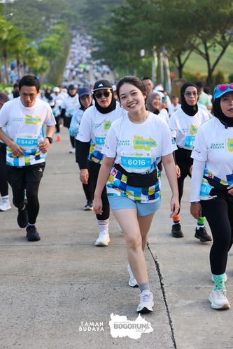 Race photo from Taman Budaya x BOGORUN 2025