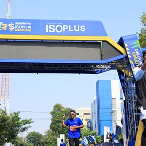 Race photo from SURABAYA ISOPLUS MARATHON 2026